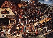 Netherlandish Proverbs Pieter Bruegel